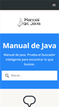Mobile Screenshot of manual-java.com
