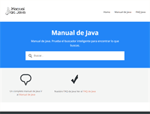 Tablet Screenshot of manual-java.com